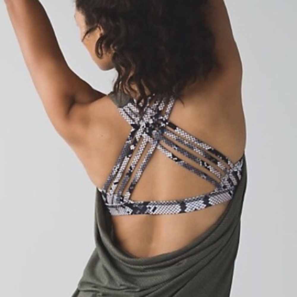 Free to be Wild tank - olive and snakeskin